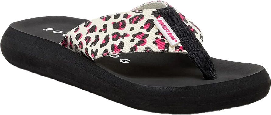 Rocket Dog Dames Spotlight Monroe teenslippers (Heet Roze)