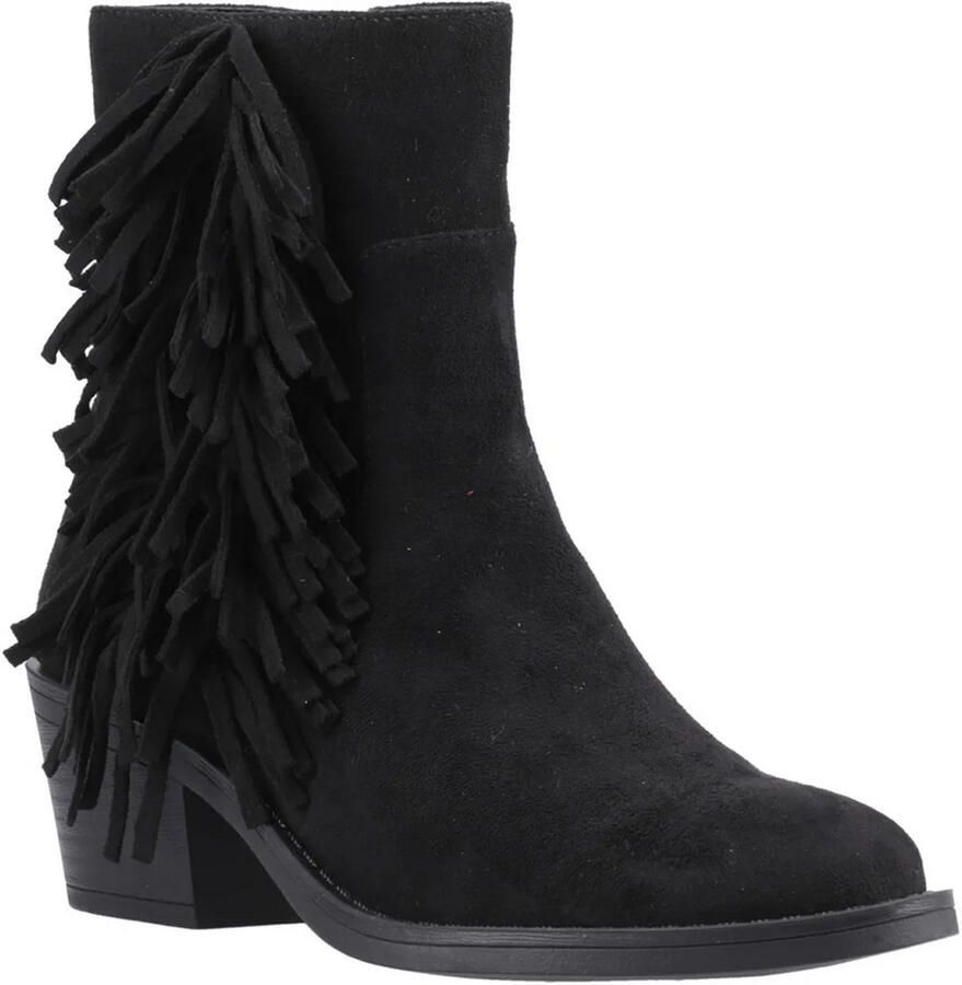 Rocket Dog Dames Yankee Tassel Cowboylaarzen (Zwart)