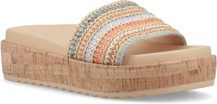 Rocket Dog Faye Alti Raffia Textiel Dames Multicolour Sandalen