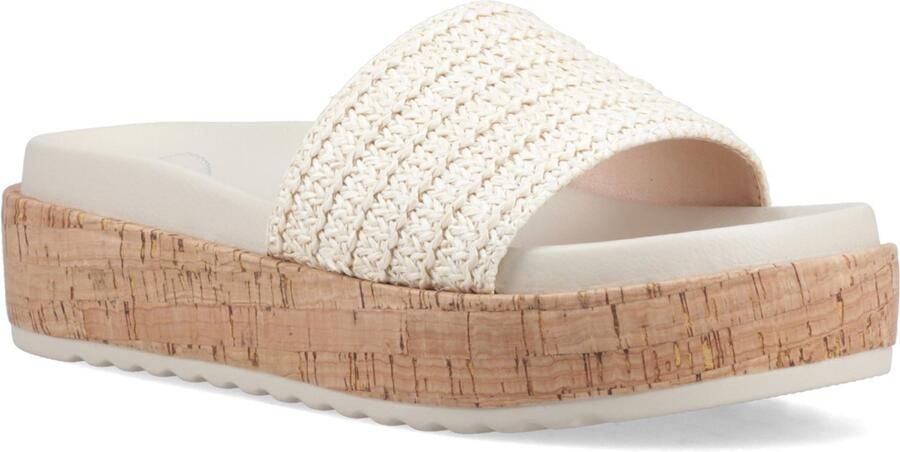 Rocket Dog Faye Alti Raffia Textiel Dames Natuurlijke Sandalen