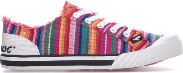 Rocket Dog Jazzin Eden rode sneakers met strepen voor dames
