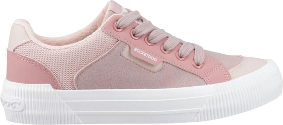 Rocket Dog Vrolijke schoenen met kleurblokken voor dames (Mauve Roze)