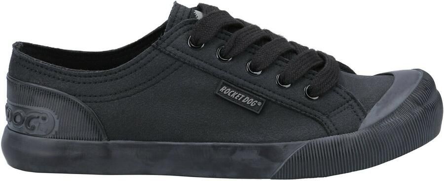Rocket Dog Vrouwen dames Jazzin Canvas Fable Trainer (Zwart)
