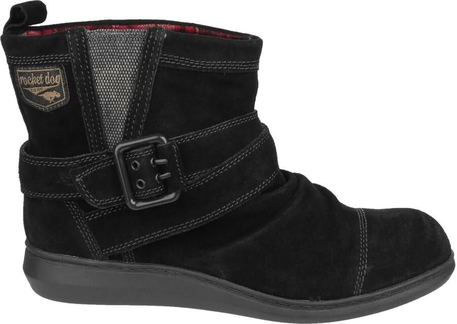 Rocket Dog Vrouwen dames Mint Pull On Ankle Boots (Zwart)