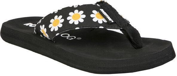 Rocket Dog Women's Adios Daisy Fields Flip Flops in Black