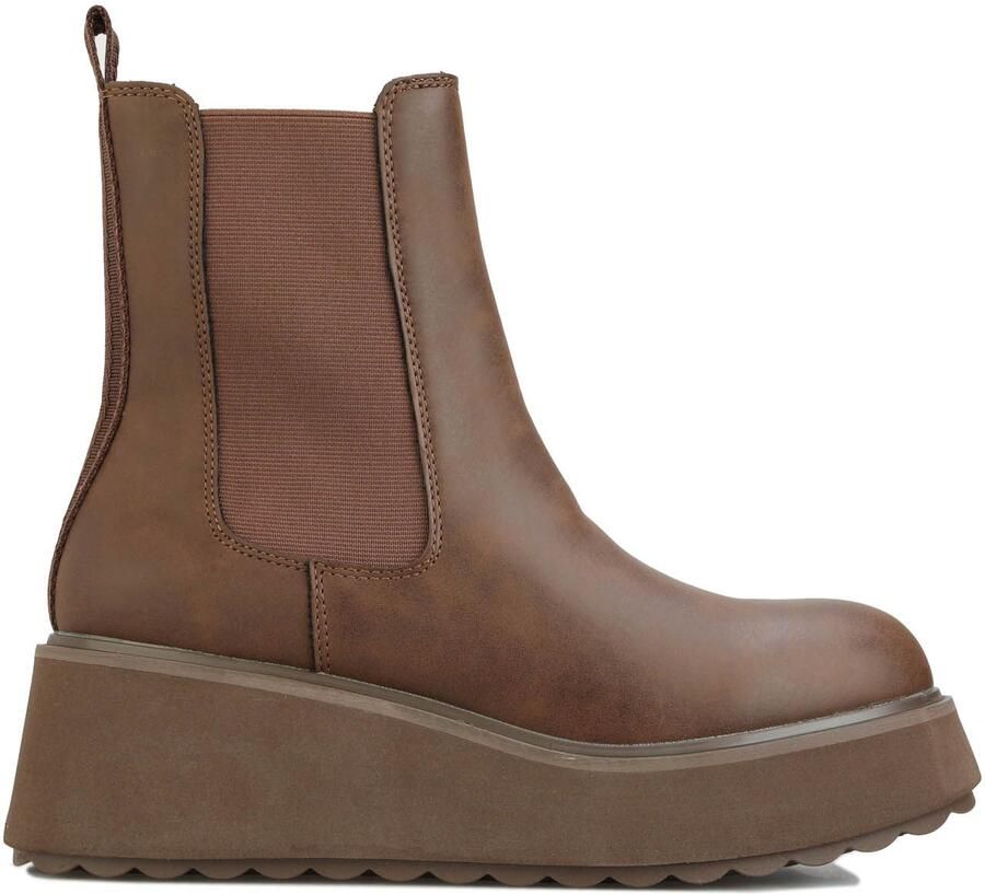 Rocket Dog Women's Heyday Platform Chelsea Boots in Brown