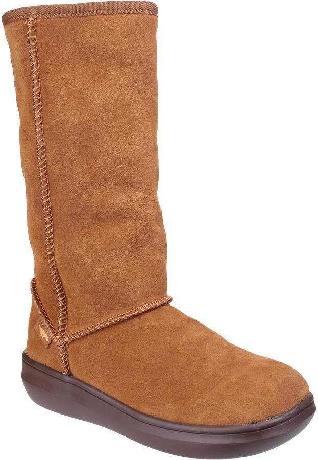 Rocket Dog Women's Sugar Daddy Suede Winter Boots in Chestnut