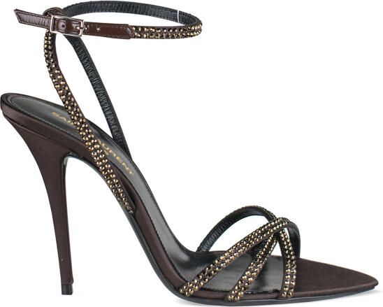 Saint Laurent Ava Sandalen Bruin