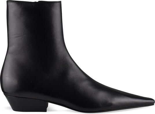 Saint Laurent Jill laarzen Zwart