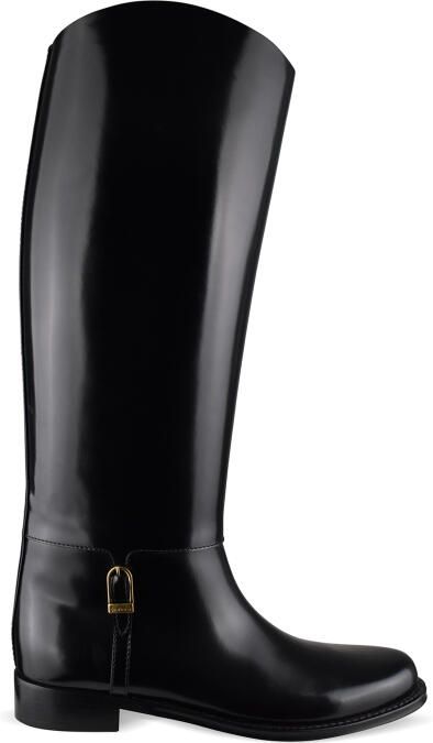 Saint Laurent Julia laarzen Zwart