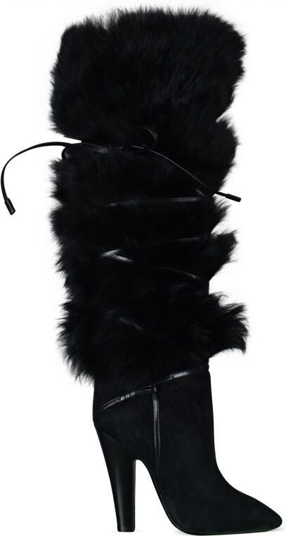 Saint Laurent Laarzen Jokull Zwart