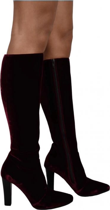 Saint Laurent Laarzen Lily Bordeaux