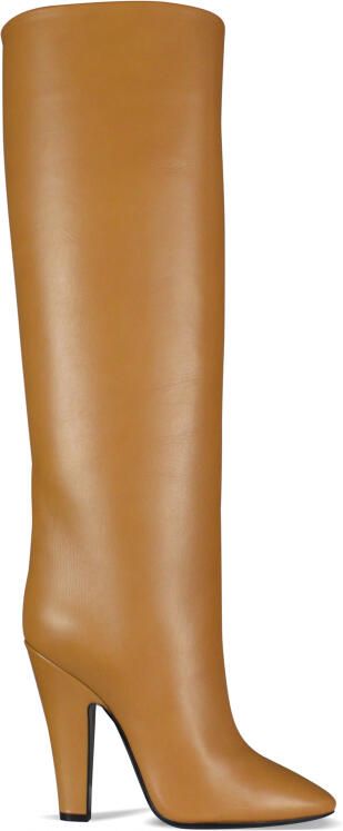 Saint Laurent laarzen Tubes 68 camel