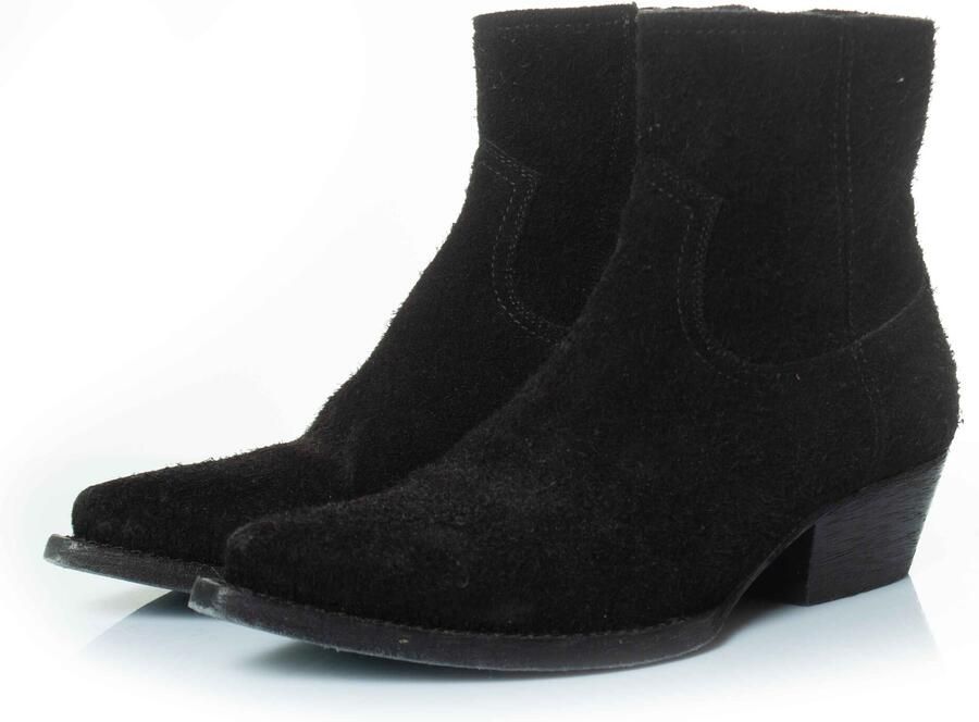 Saint Laurent Pre-owned Lukas lamswol suède enklaarzen
