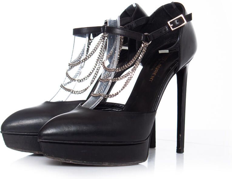 Saint Laurent Pre-owned Saint Laurent D'orsay platform pump