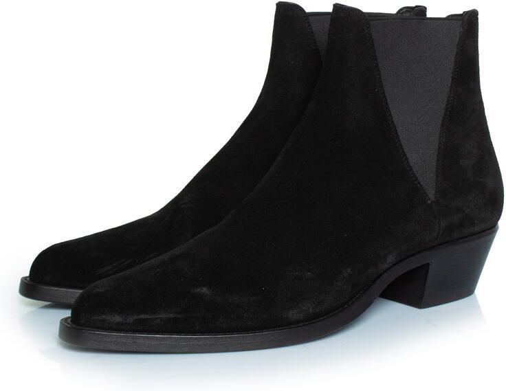 Saint Laurent Pre-owned Saint Laurent Paris Dakota suède Chelsea boots