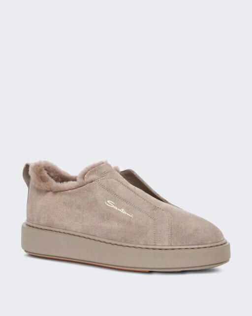 Santoni Dames sneaker brown victory-d19-sapm45