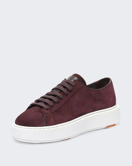 Santoni Dames sneaker leer