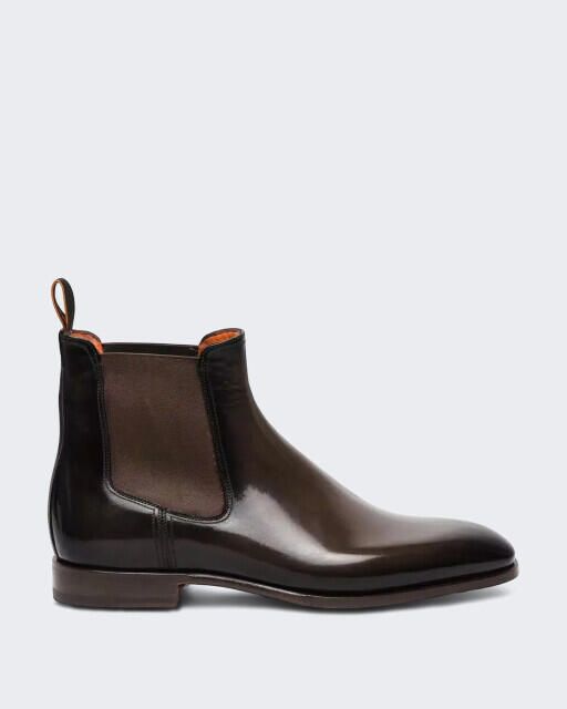 Santoni Heren chelsea boot klassiek