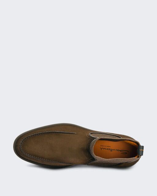 Santoni Heren chelsea boots leer