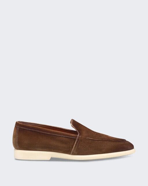 Santoni Heren malibu loafer brown