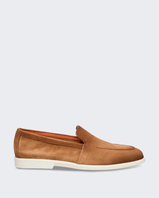 Santoni Heren malibu loafer light brown