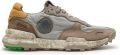 Satorisan Chacrona linen 110107a 256-concrete grey - Grijs