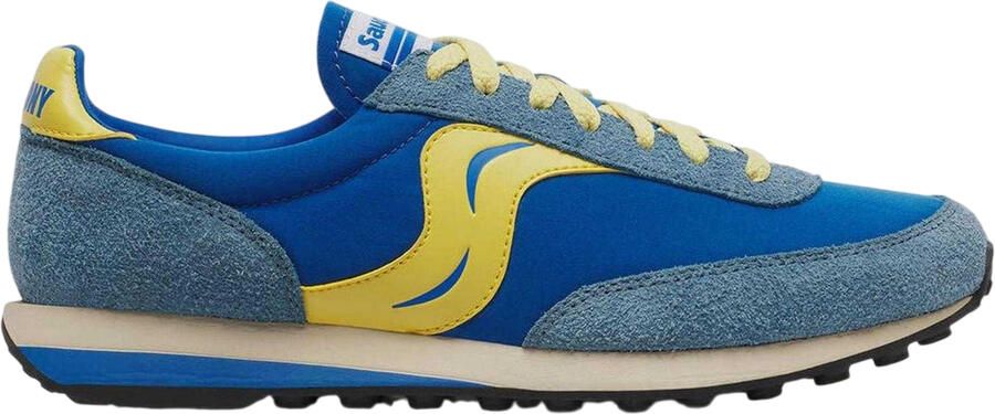 Saucony Dames 80 suède sportschoenen (Blauw)