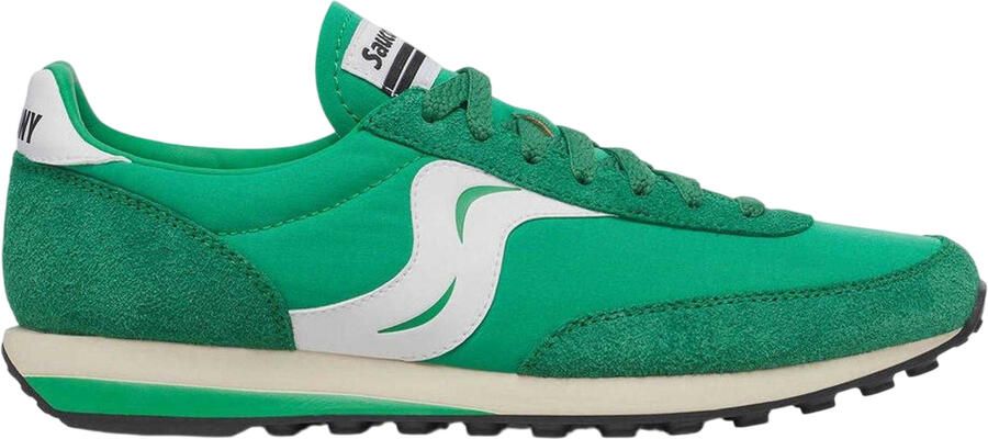 Saucony Dames 80 suède sportschoenen (Groen)