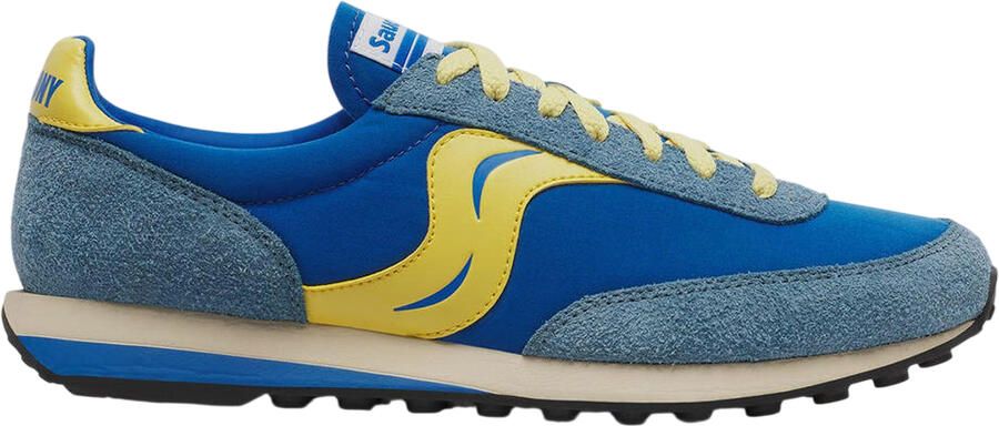 Saucony Unisex-sportschoenen van suède voor volwassenen (Blauw)