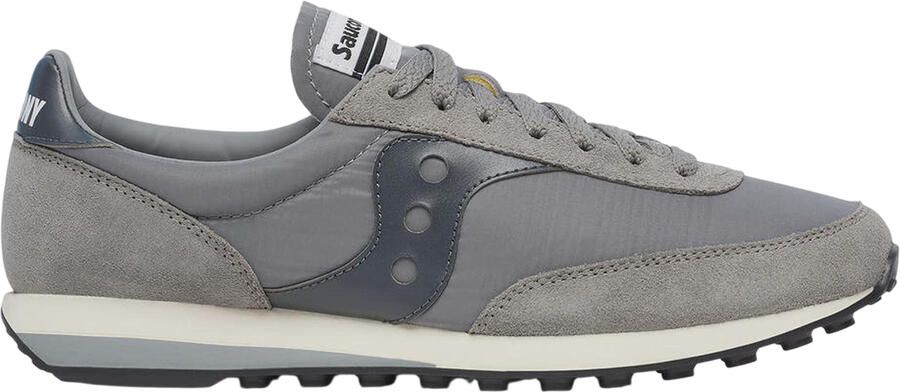 Saucony Unisex-sportschoenen van suède voor volwassenen (Grijs)
