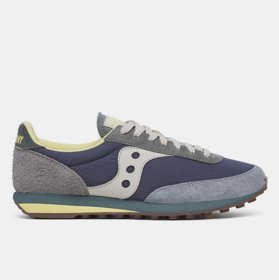 Saucony Unisex-sportschoenen van suède voor volwassenen (Marine)