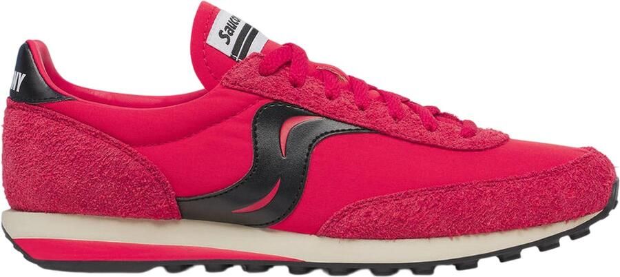 Saucony Unisex-sportschoenen van suède voor volwassenen (Rood)