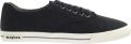 Seavees Hermosa Plimsoll Standaard Zwart Linnen Heren Plimsoll - Zwart