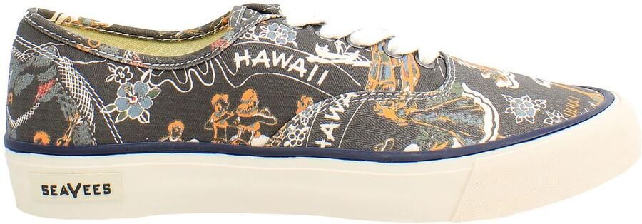Seavees Legend Beachcomber Heren Zwarte Schoenen