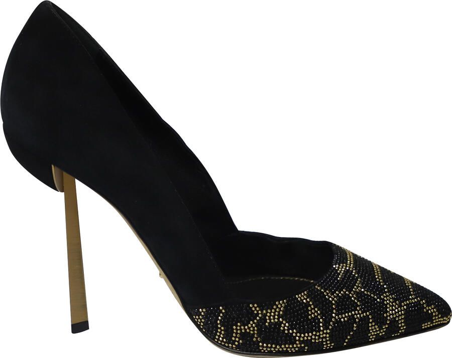 Sergio Rossi Pre-owned Sergio Rossi Diersafari Geïncorporeerde Pumps in Multicolor Kristal