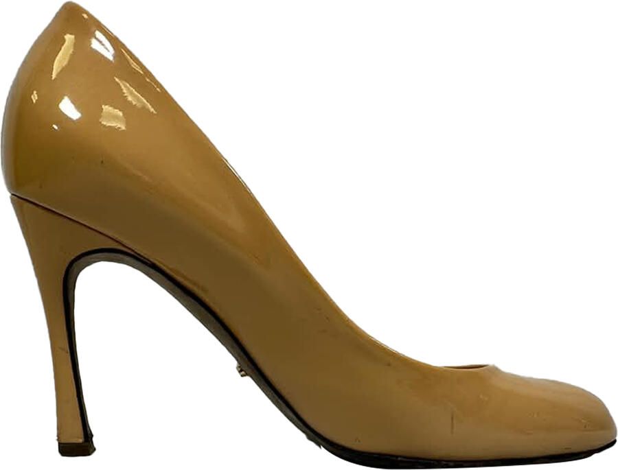 Sergio Rossi Pre-owned Sergio Rossi Pumps in Beige Patentrein