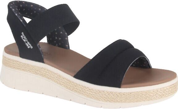 Skechers 114413 blk dames sandalen sportief