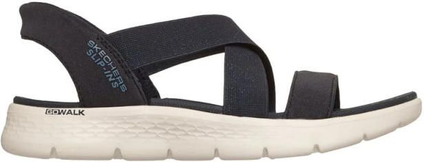 Skechers 141489 nvy go walk flex sandal glimmer up navy 3255