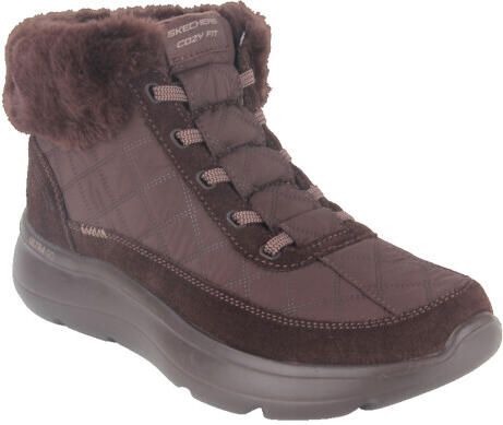 Skechers 144844 dbrn dames enkellaarzen sportief