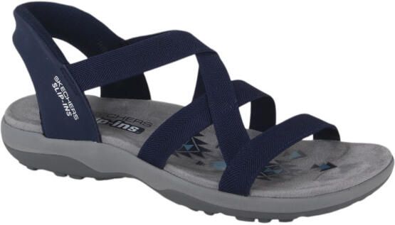 Skechers 163460 nvy dames sandalen sportief