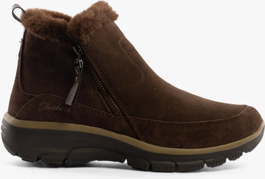 Skechers 167862 choc dames enkellaarzen sportief