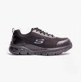 Skechers 200086EC ARCH FIT SR RINGSTAP Veiligheidschoenen voor Mannen Zwart - Zwart