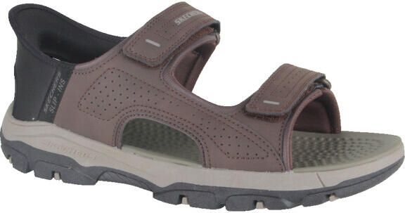 Skechers 205289 choc heren sandalen sportief