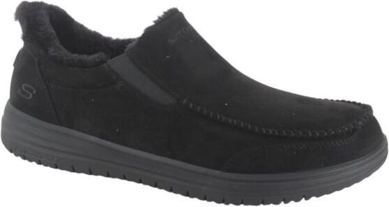 Skechers 205606 bbk heren pantoffel (gesloten hiel)