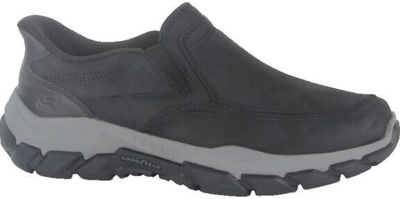 Skechers 205680 blk heren instappers sportief