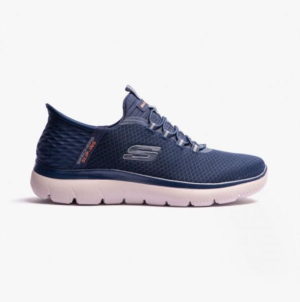 Skechers 232457 nvy Summits High Range Heren Bungee Veterschoenen Navy