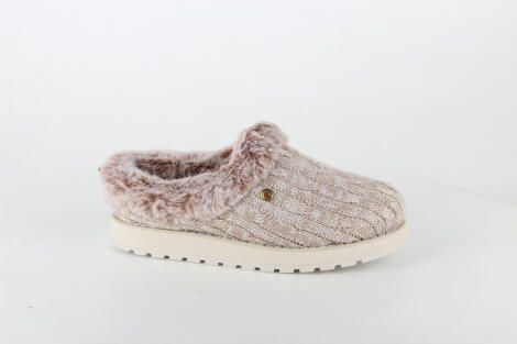 Skechers 31204 ltbr dames pantoffel (open hiel)