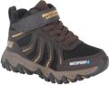 Skechers 406412l bkbr jongens klittenbandboots - Bruin