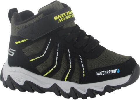 Skechers 406412l bkgr jongens klittenbandboots